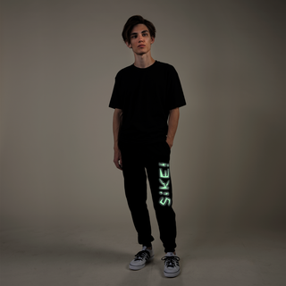 SiKE Positively Electric Logo Glow-In-The-Dark Joggers